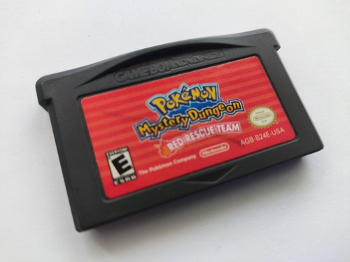 Pokemon Mistery Dungeon Red Rescue Team Juego Fisico Gba