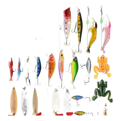 Calendario Adviento Pesca Kit Cebo Y Señuelos Pesca Y