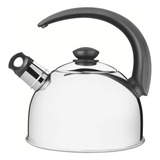 Chaleira Tramontina Inox C/ Apito Coffee & Tea 2,1l Preto 