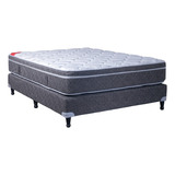 Conjunto Sommier Maxiking Crepúsculo De Espuma 140x190x28