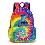 Mochila Impermeable Stitch School Bag Para Estudiantes