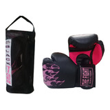  Bolsa Muay Thai Porta Luva+par De Luva, The Fight