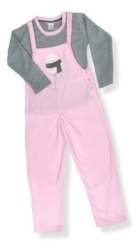 Pijama Polar Overol 2pzas Calientita Deborah 278 Mujer Ch-2x