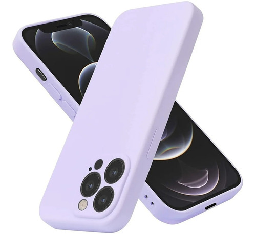 Funda Silicona Tpu Con Felpa Para iPhone 13 Mini 13 Pro Max