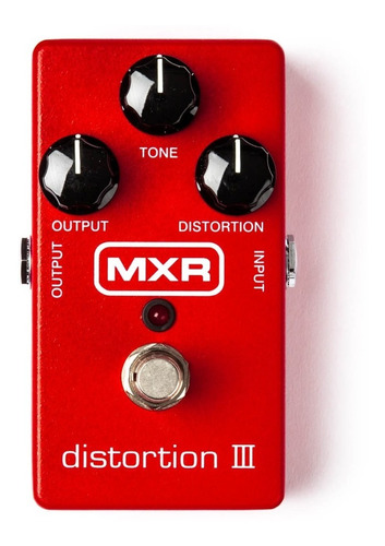 Pedal Distorsion Para Guitarra Mxr M-115 Distortion Ill