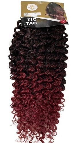 Aplique Cacheado Afro Tic Tac 60cm Alongamento Super Natural