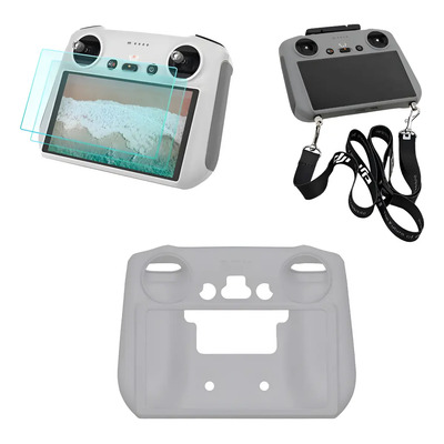 Protector 2 Micas Y Correa Para Control Dji Rc 1 - Mini 3\u002F3p | MercadoLibre