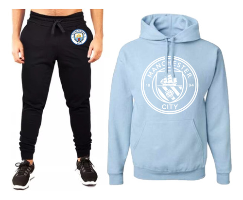 Conjunto Buzo Y Pantalón Jogging - Manchester City - Premier