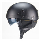 Casco Chopper Harley Negro Mate