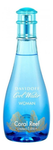 Davidoff Cool Water Coral Reef Edition Eau De Toilette 100 ml Para  Mujer