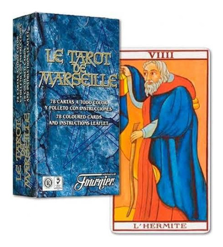 Baralho Tarot Le Tarot De Marseille Oráculo Tradicional B