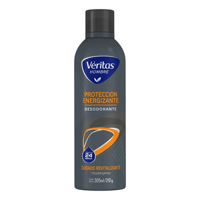 Desodorante Veritas Protección Energizante 210 Gr | Envío gratis