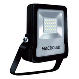 Reflector Led Smd 20w Ip65 Macroled Color De La Carcasa Negro Color De La Luz Blanco Cálido 220v