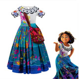 Vestido De Fiesta Mirabel Madrigal Con Bolsa Gratis Disfraz Encanto