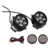 Faros Delanteros De Moto Led Con Haz De Luz Led Auxiliar De