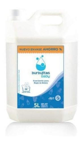 Suavizante Blanco Liquido Burbujitas Baby X 5lts - Arenita