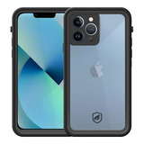 Capa À Prova D'água Nautical Para iPhone 13 Pro Max -gshield Cor Transparente