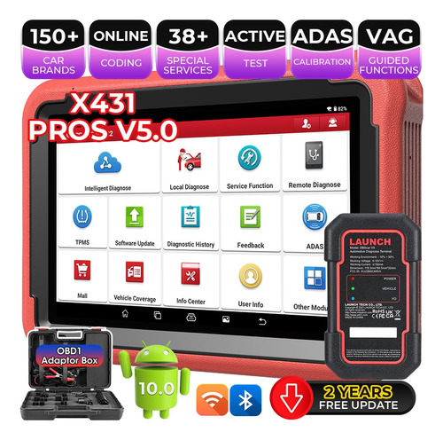 Escáner Launch X431 Pros V5.0 Profesional Para Automóvil