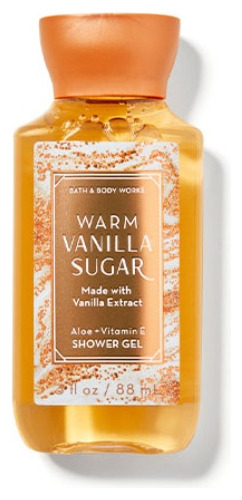 Shower Gel Bath & Body Works Travel Size Warm Vanilla Sugar