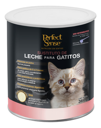 Perfect Sense Formula Leche Polvo Sustituto De Gatitos 360g