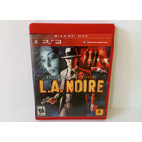 L.a. Noire Juego Original Playstation 3 Ps3 (físico)