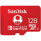 Tarjeta De Memoria Sandisk Nintendo Switch Microsdxc128gb