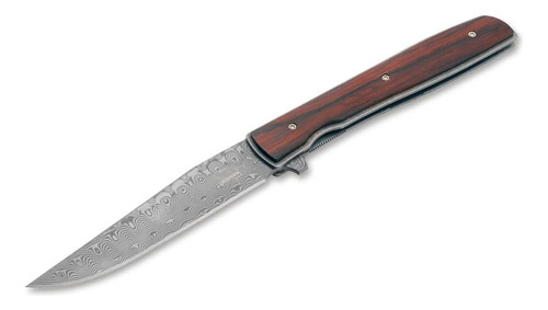 Plus Urban Trapper Cocobolo Damasteel Navaja De Bolsillo