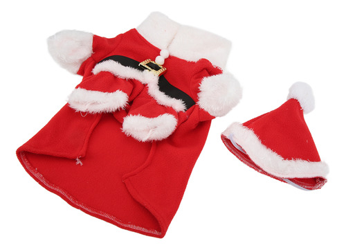 Disfraz Navideño Para Perro, Papá Noel, Sudaderas Con Capuch