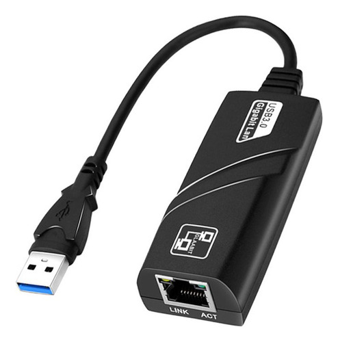 Adaptador Ethernet Tipo C A Rj45 Usb 3.0 A Gigabit Con Cable