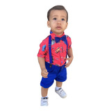 Conjunto Infantil Roupa Menino Temático Carros