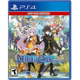Demon Gaze Extra Day 1 Edition Ps4 Red Art Games