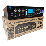 Amplificador 500w American Sound Pantalla Bluetooth Ak560ub