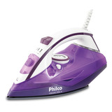 Ferro A Vapor Philco Ceramic Pfec R Cor Roxo 220v