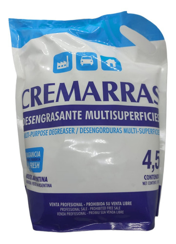 Pasta Limpia Manos 4.5 Kg Taller Mecanico Doy Pack Cremarras