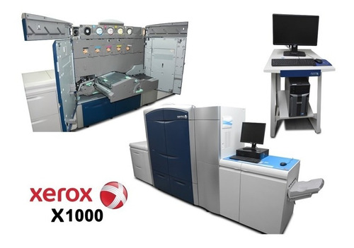 Impressora Digital Xerox X 1000 Series - 5 Cores Com Verniz