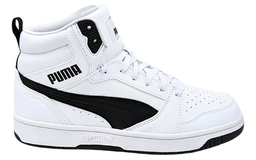 Tenis Puma Rebound V6 Mid Niños Jr Unisex Original 39383102