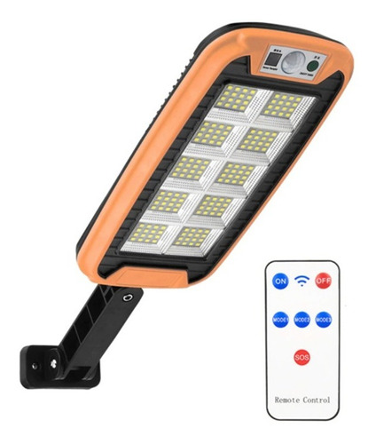 Foco Solar Exterior Con Sensor De Movimiento Y Control Remot