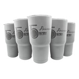 Vaso Termo Tipo Yeti Personalizado Agua Cafe Logo 10pzas