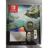 Nintendo Switch Oled Edición Zelda Tears Of Kingdom V.americ