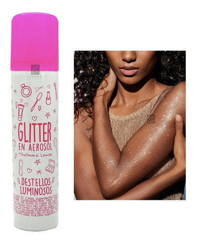 Glitter En Aerosol Para Cabello, Cuerpo, Rostro Original Tyl