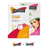 Depimiel - Bandas Depilatorias Para Rostro Kit X 2