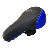 Asiento Bicicleta Bmx Gorila Stricker Con Logo Repujado Azul