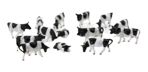 5 Miniaturas Vacas- Escala Ho  1/87  Maquete 1:87 Terrários