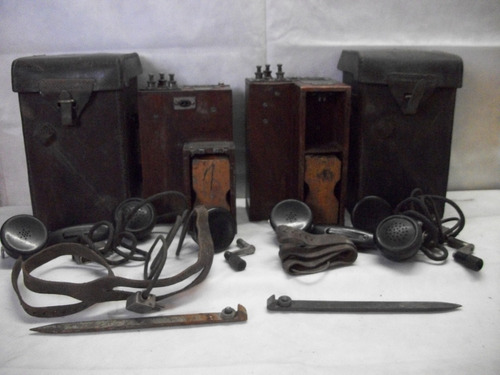 Antiguos Telefonos Militares De Campo Ejercito Argentino 