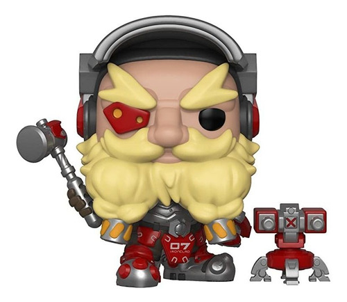 Funko Pop Games: Overwatch - Torbjrn Figura De Colección, Mu