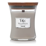 Woodwick Fireside Vela Mediana Con Forma De Reloj De Arena, 