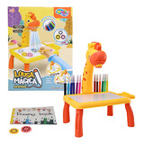 Mesa Projetora Educativa Girafinha Desenho Infantil Kids