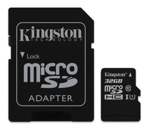 Memoria Micro Sd 32 Gb Kingston Canvas Select
