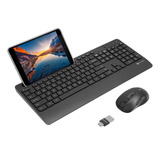 Combo Teclado Y Mouse Inalámbricos X9 Compatibilidad Con Usb