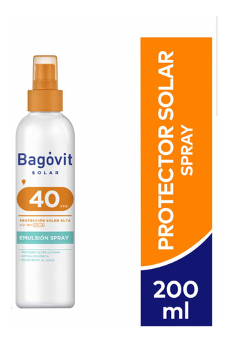 Bagovit 40fps Spray 200ml Emul Envío Gratis Leer Descripción